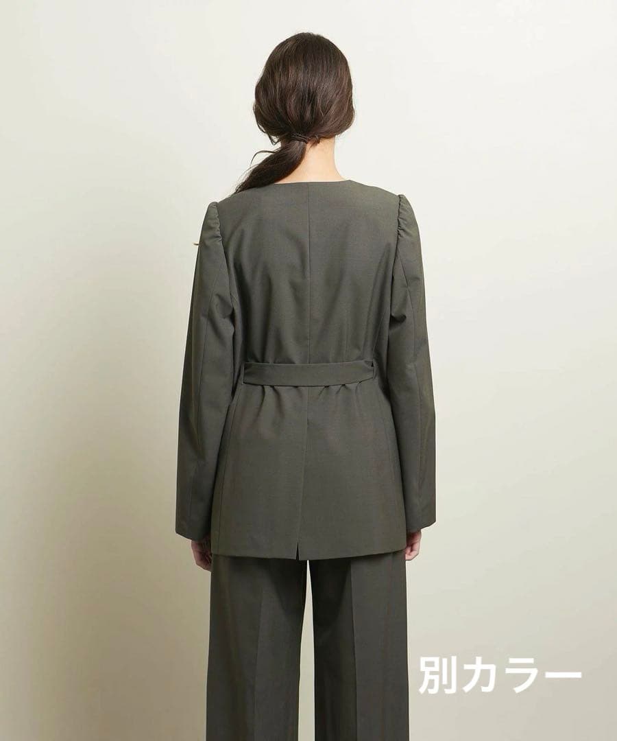 ＜ATTISESSION＞ツイル ボクシー ジャケット　未使用