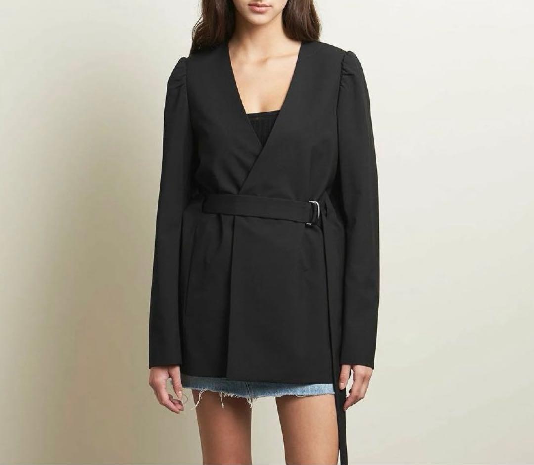 ＜ATTISESSION＞ツイル ボクシー ジャケット　未使用