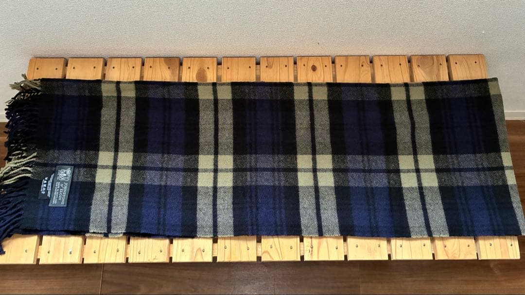 ジョンストンズ ユナイテッドアローズ別注 カシミヤ&メリノウール マフラー