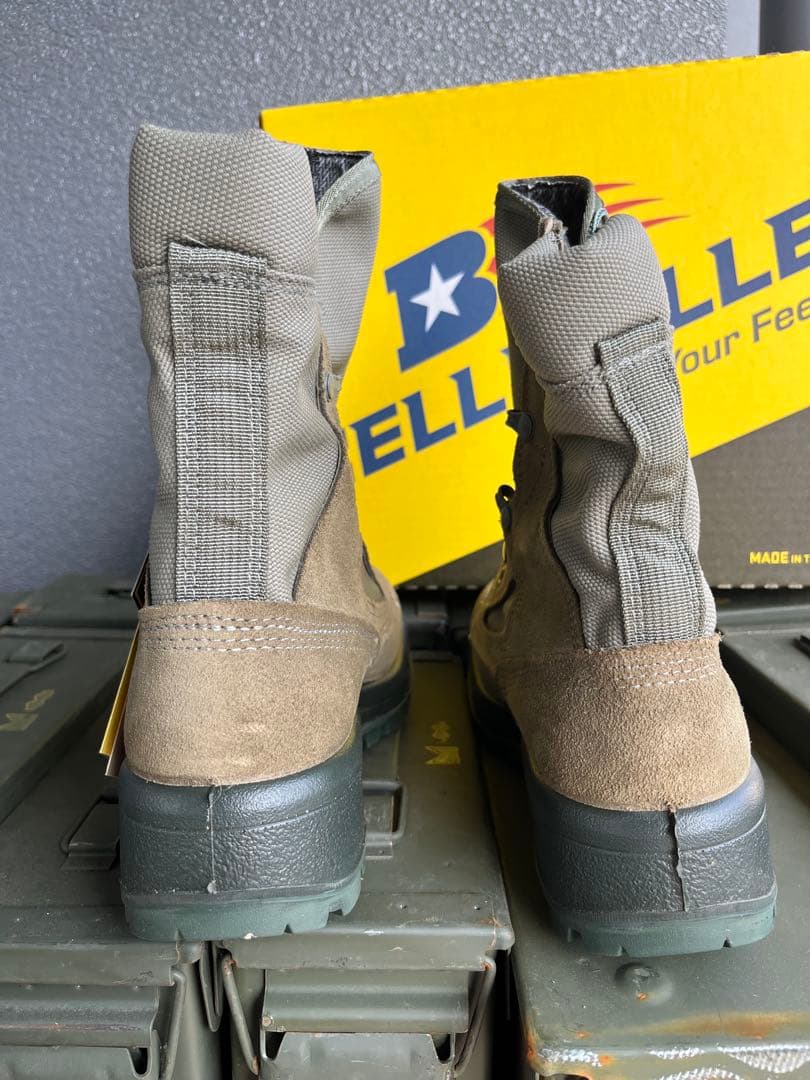 米軍放出新品Bellevilleコンバットブーツ 6.5R ゴアテックス 実物