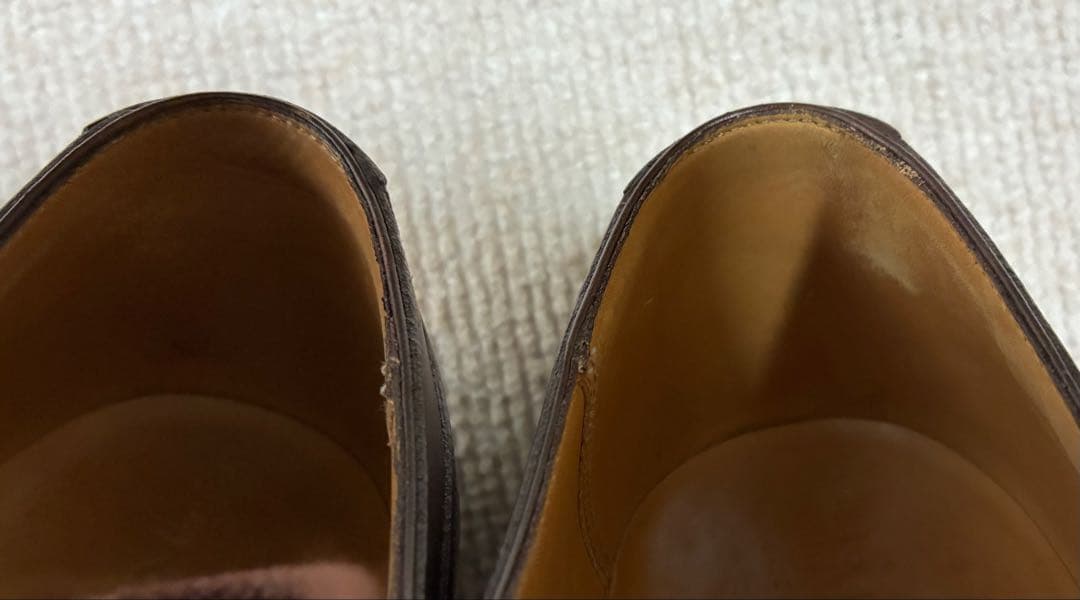 美品　JM WESTON GOLF ノヴォカーフ　ダークブラウン　5 1/2E