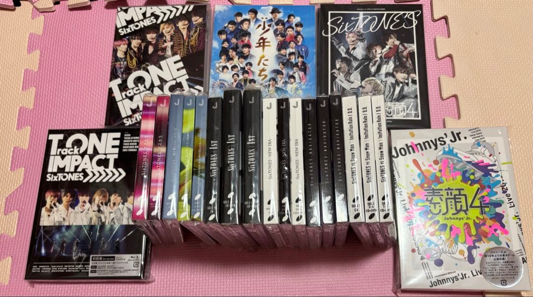 SixTONES CD DVD素顔4 ブルーレイ　まとめ売り　レア　セット