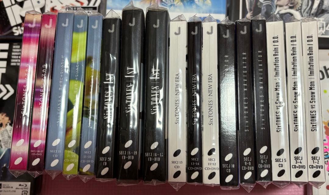 SixTONES CD DVD素顔4 ブルーレイ　まとめ売り　レア　セット