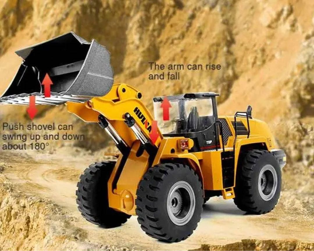 ラジコン ホイールローダーHuina1583RC