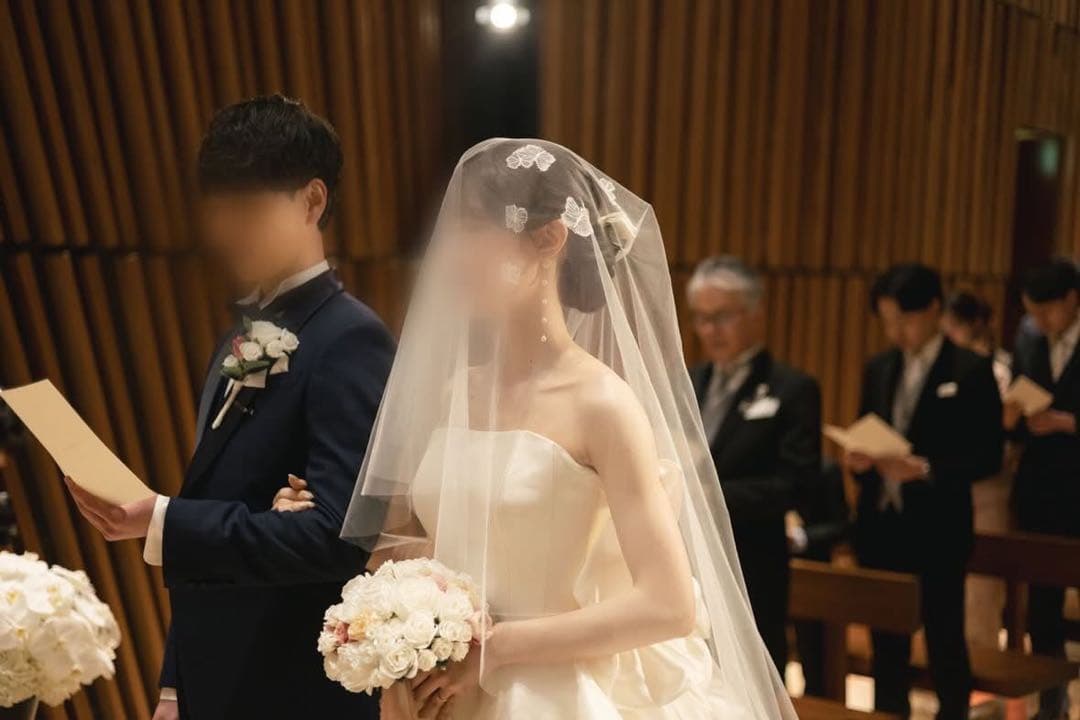 ウェディングロングベール　The Treat dressing