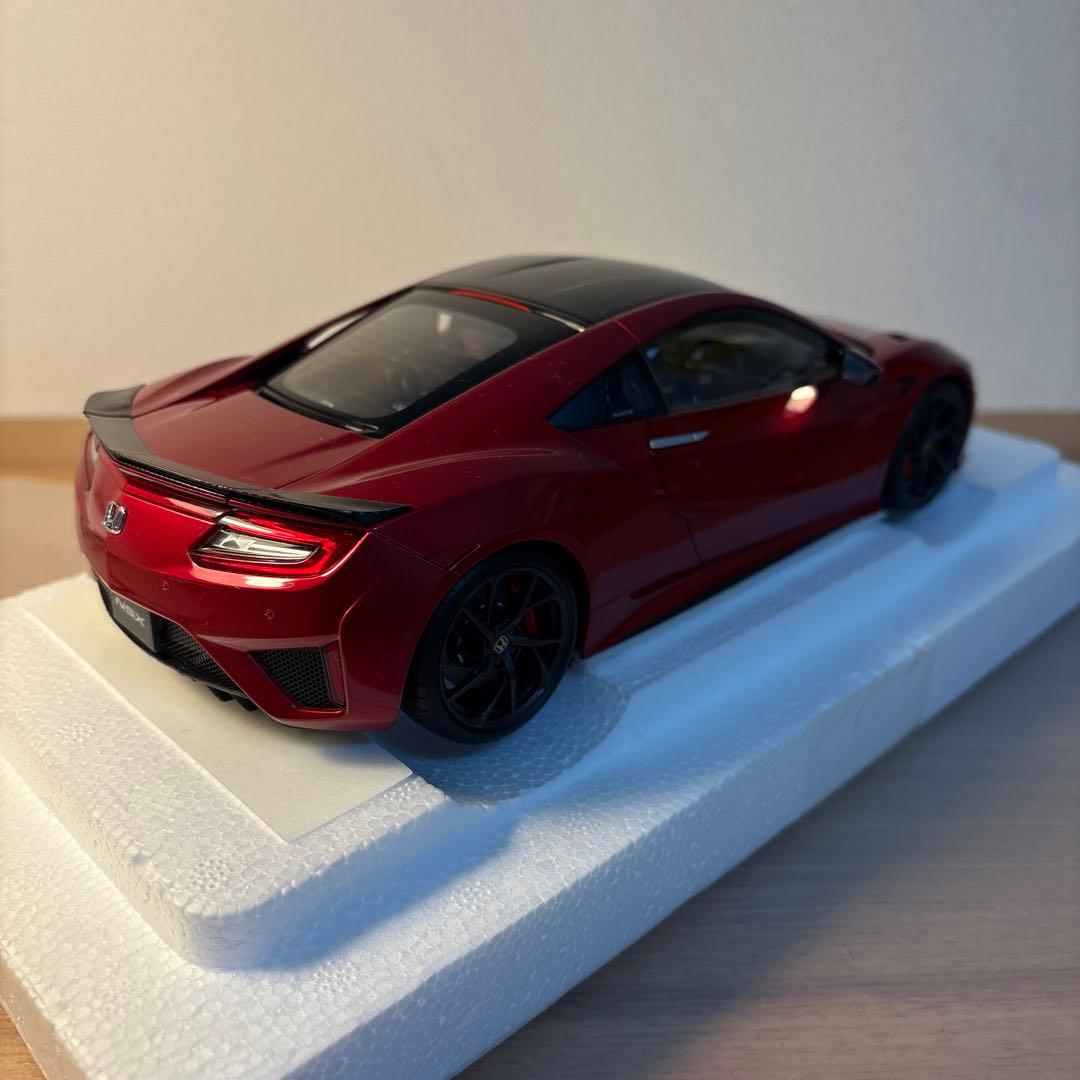 オートアート　ホンダ NSX NC1 1/18 ミニカー レッド
