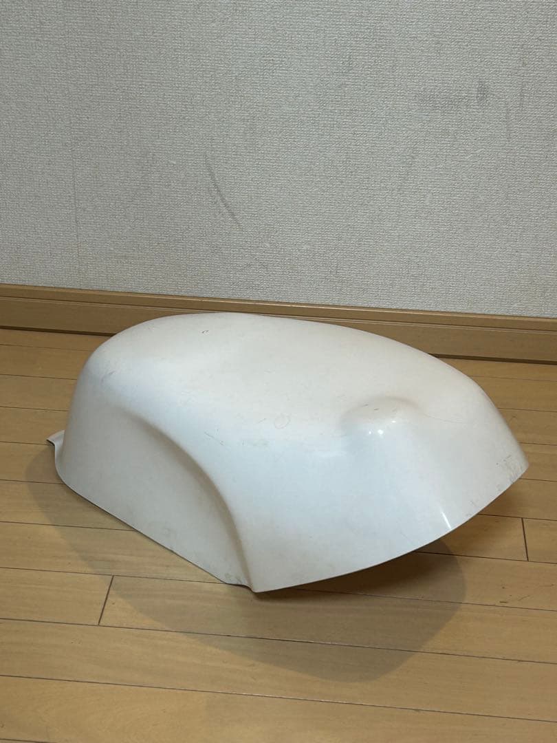 NSR50用、タンクカバーFRPゲルコート仕上げ ホワイト カウル