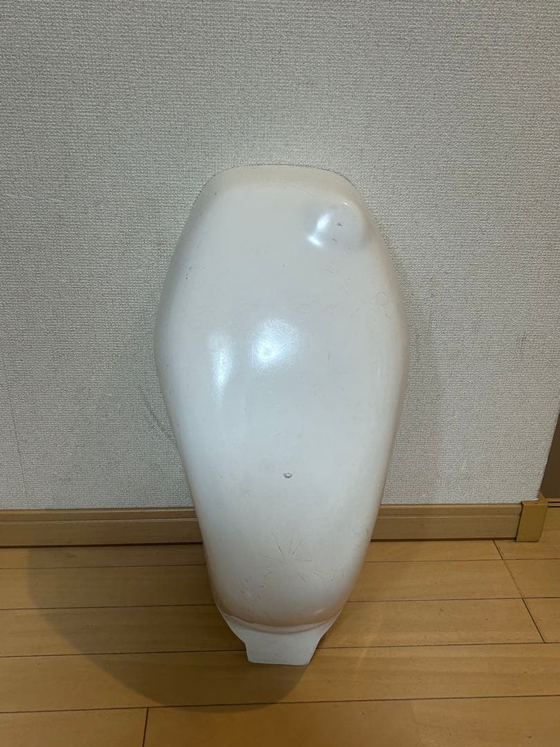 NSR50用、タンクカバーFRPゲルコート仕上げ ホワイト カウル