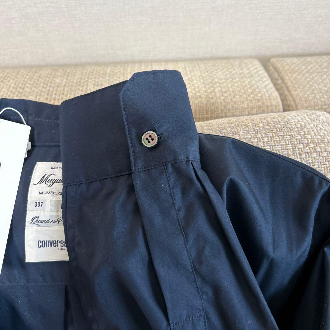 未使用品　muveil converse Tokyo☆ ロングシャツワンピ