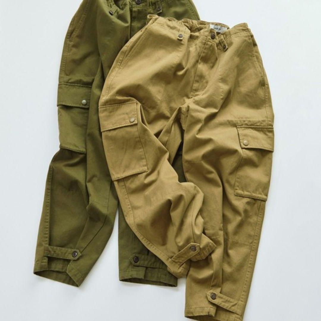パーリッシィ　ウエポンカーゴパンツ　カーキ