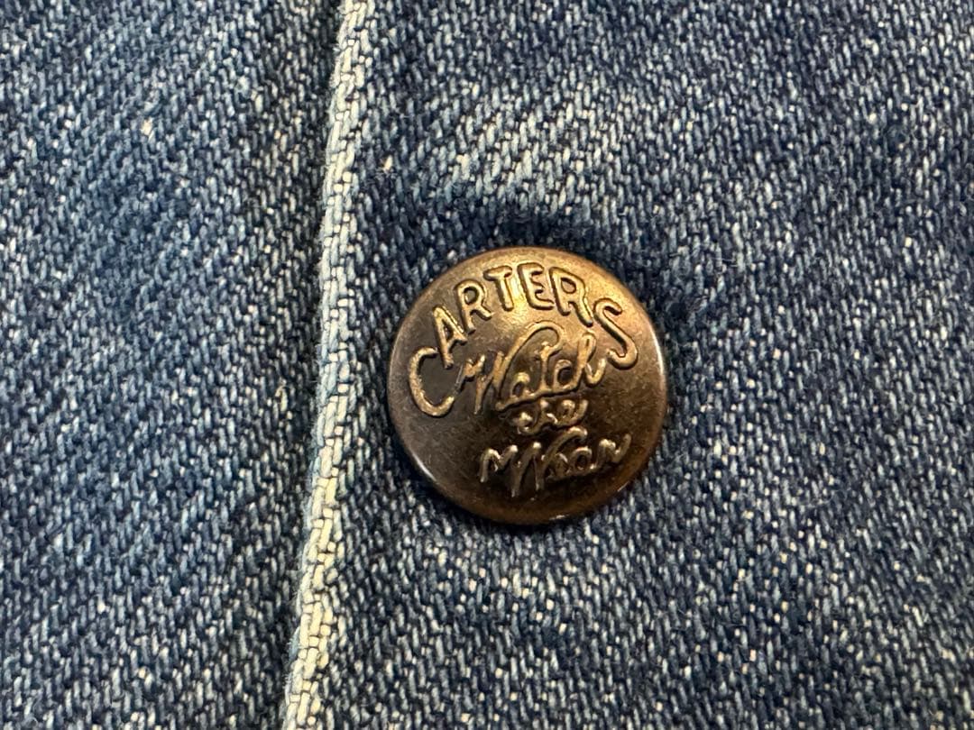 P*i様 ◆希少H.W.CATER＆SONSデニムジャケットUSA製Lサイズ◆列