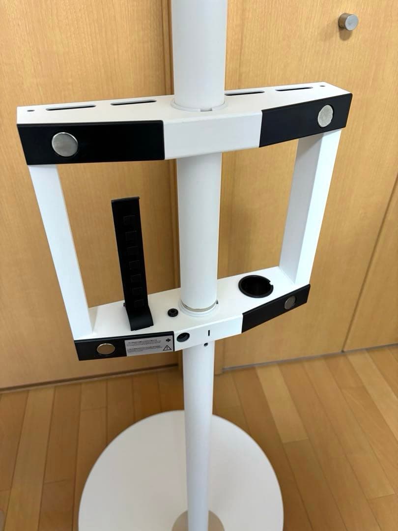 FITUEYES DESIGN テレビスタンド 24～48インチ対応 ホワイト