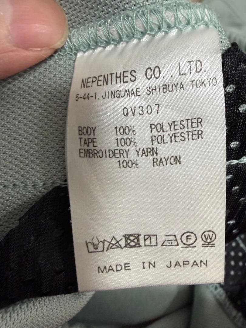 needles ニードルス　トラックパンツ ストレート　サックスブルー　25ss