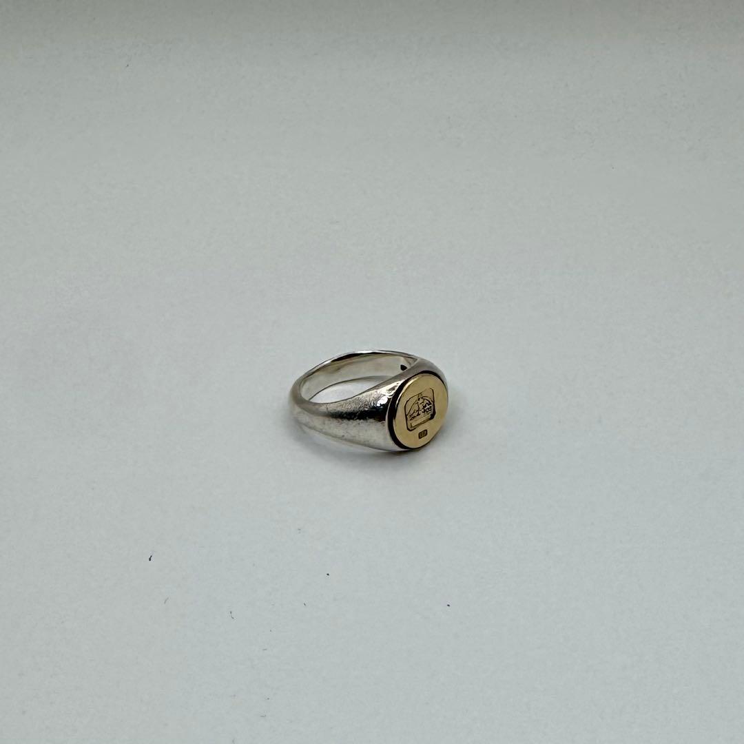 Rust made in Englandの925シルバー　ピンキーリング