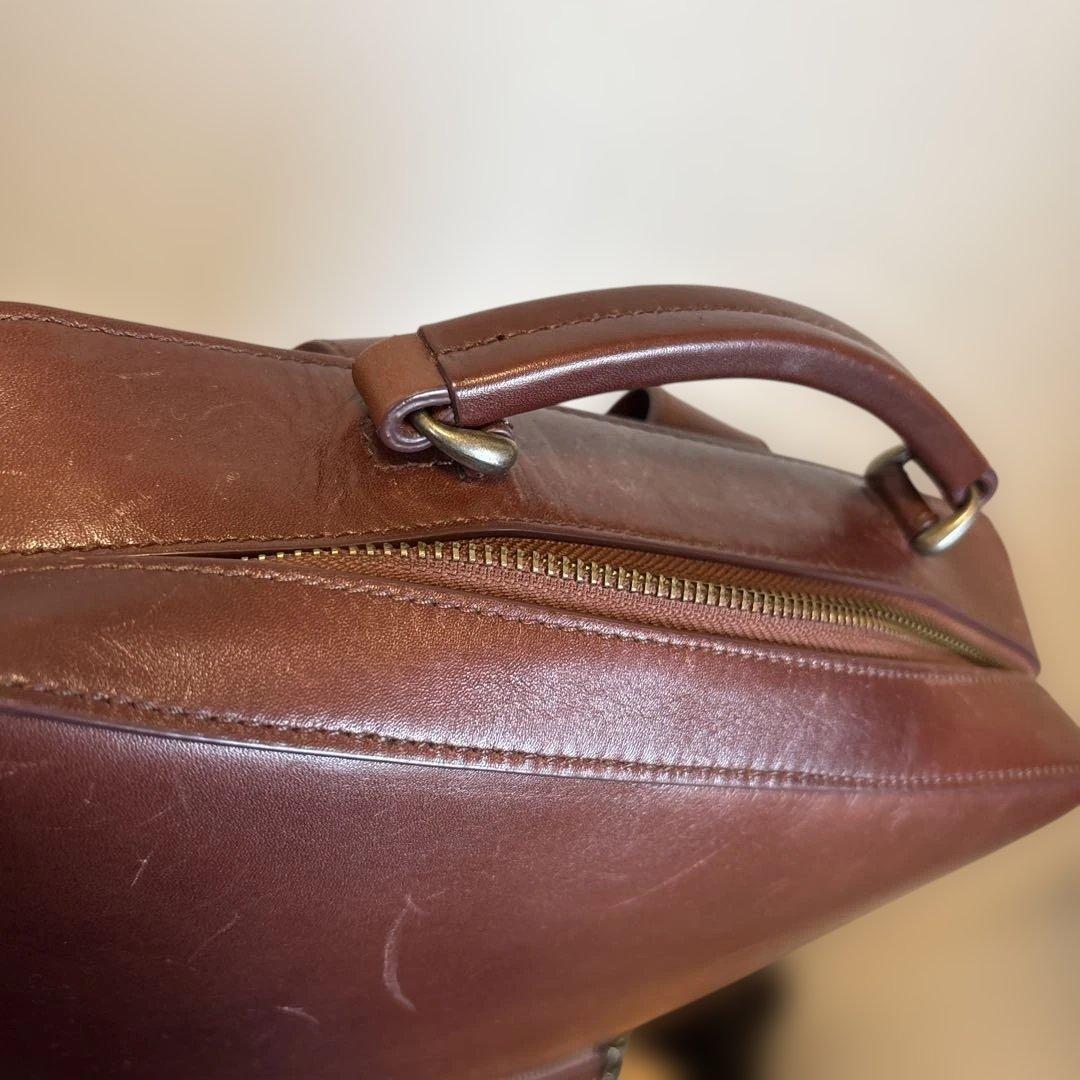 ペ*ン様 マザーハウス　アンティークスクエア　バックパック　最新モデル　本革　レ