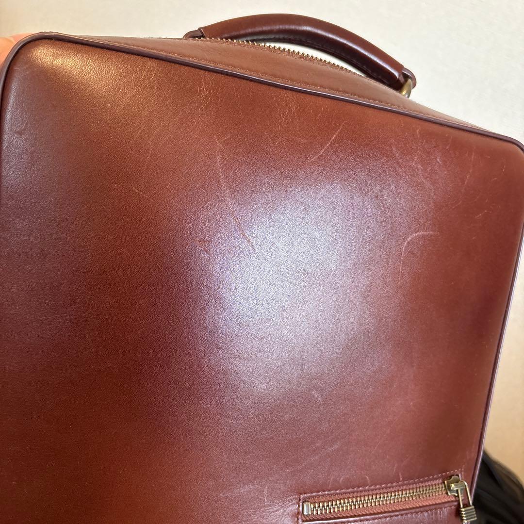 ペ*ン様 マザーハウス　アンティークスクエア　バックパック　最新モデル　本革　レ