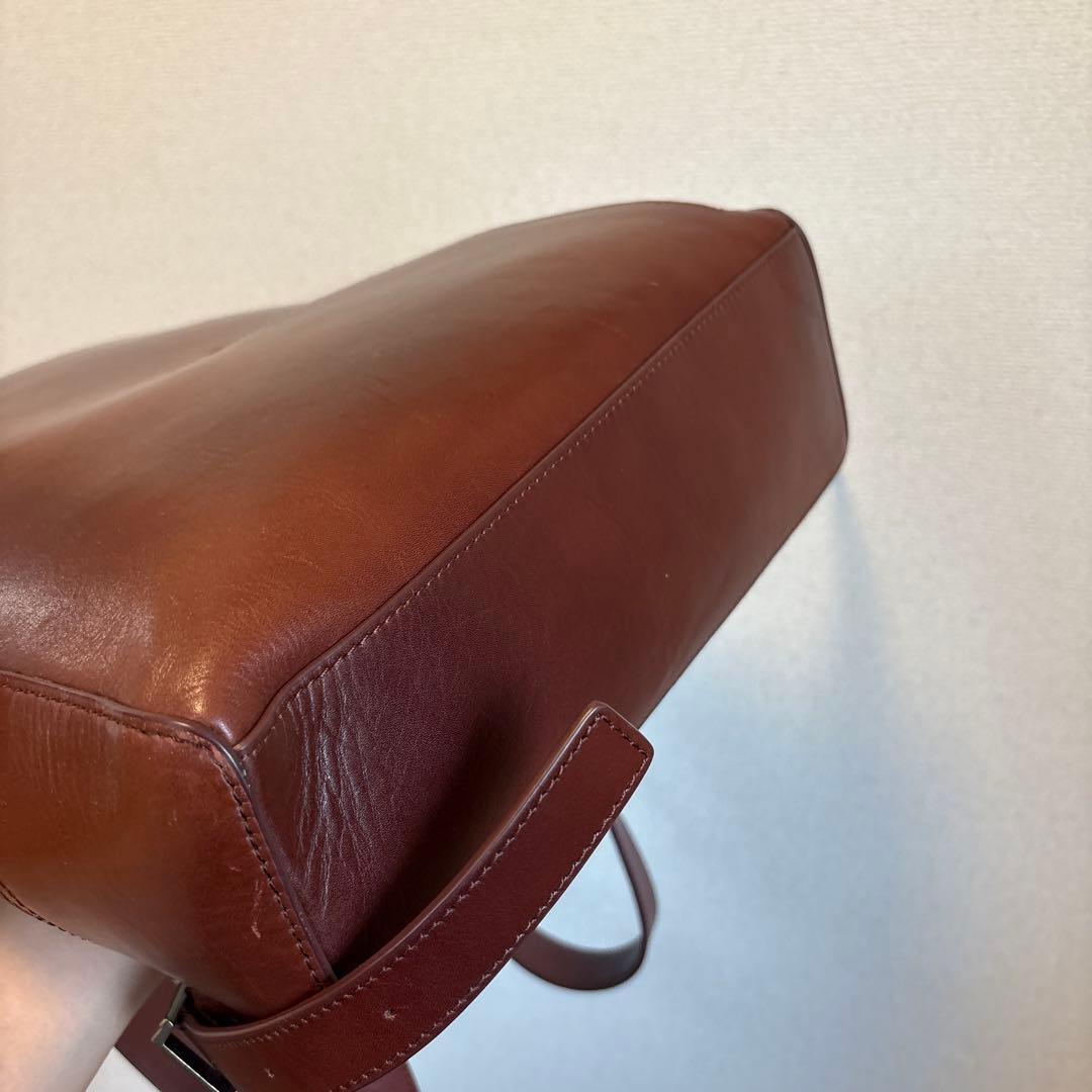 ペ*ン様 マザーハウス　アンティークスクエア　バックパック　最新モデル　本革　レ