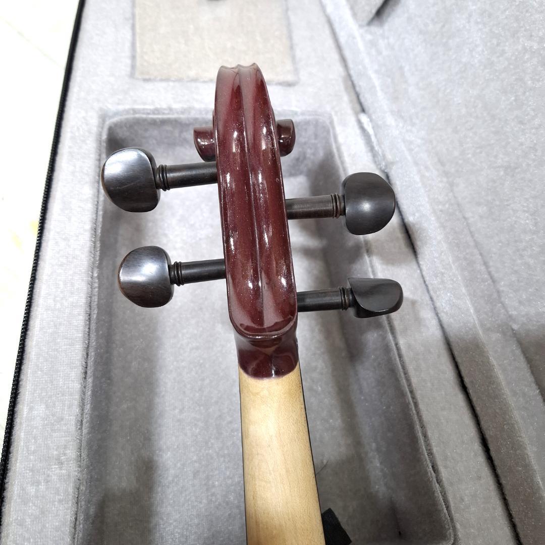 【美品】Ennbom エボニー サイレントバイオリン HVPV-30 4/4