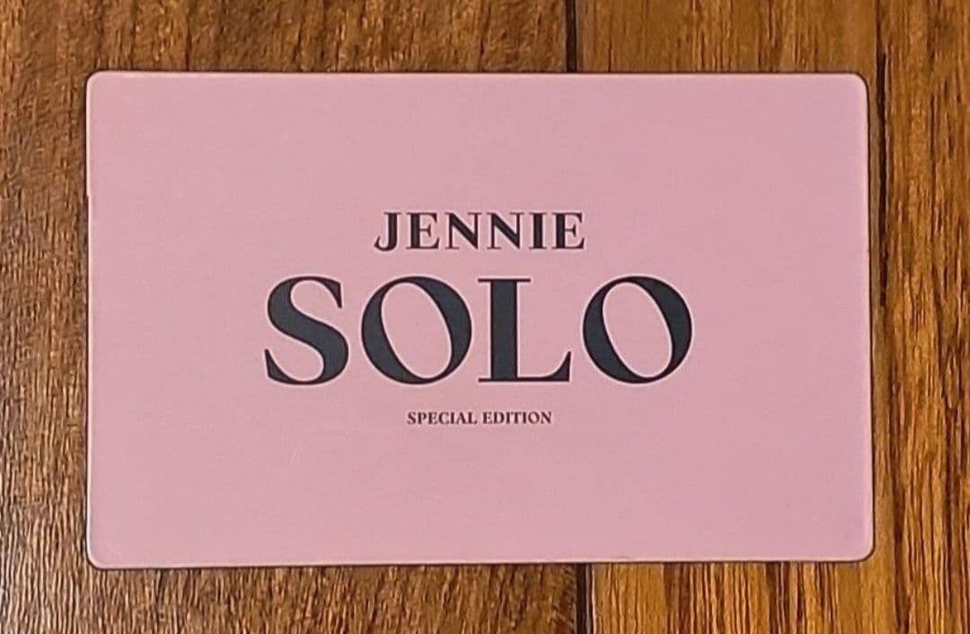 BLACKPINK ジェニ　トレカ(レンチキュラー)