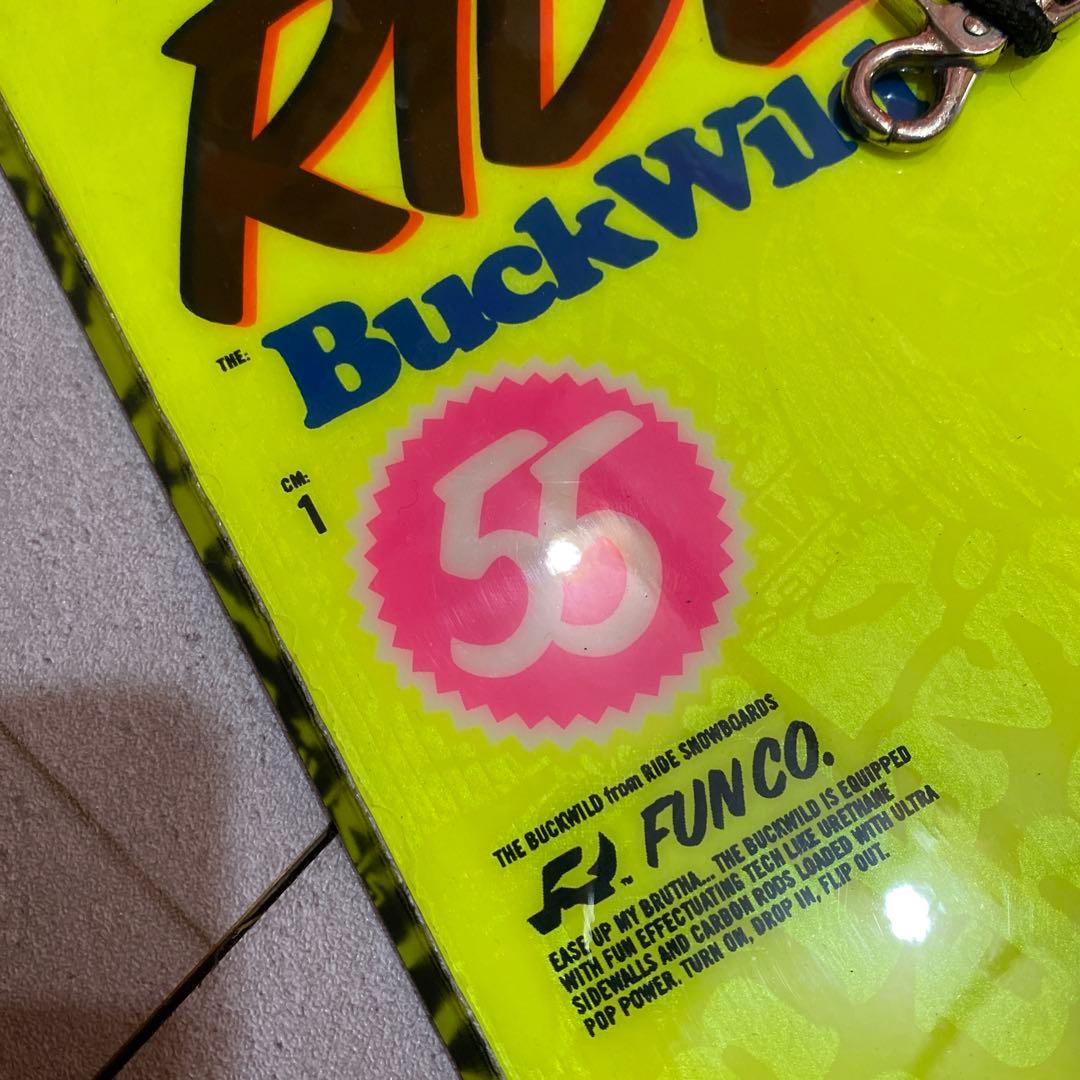 ★RIDE Buck Wild ライド　Head スノーボード　ヴィンディング板