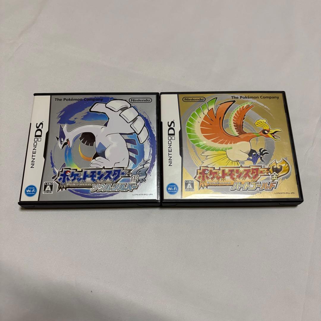 ポケットモンスター ハートゴールド ソウルシルバー ポケモン hgss 箱付き