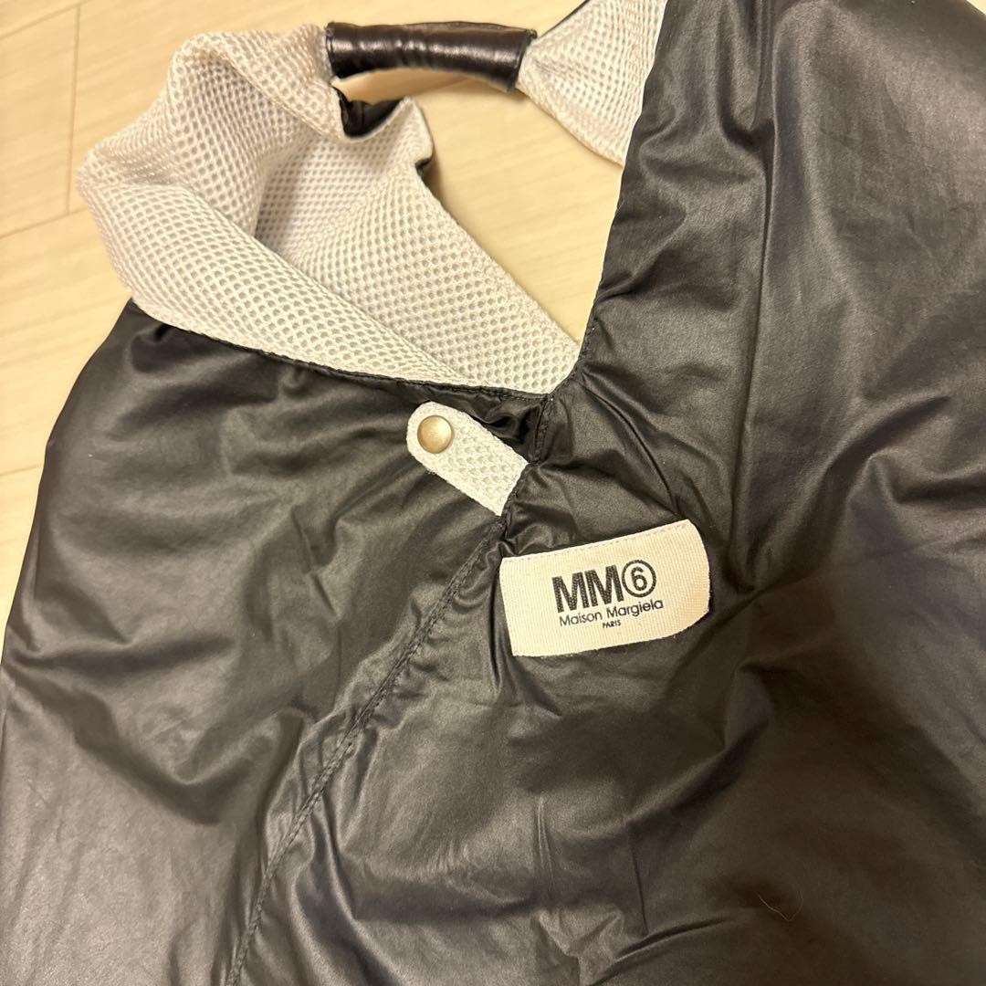 MM6メゾンマルジェラジャパニーズバッグメッシュホワイトMM6Margiela
