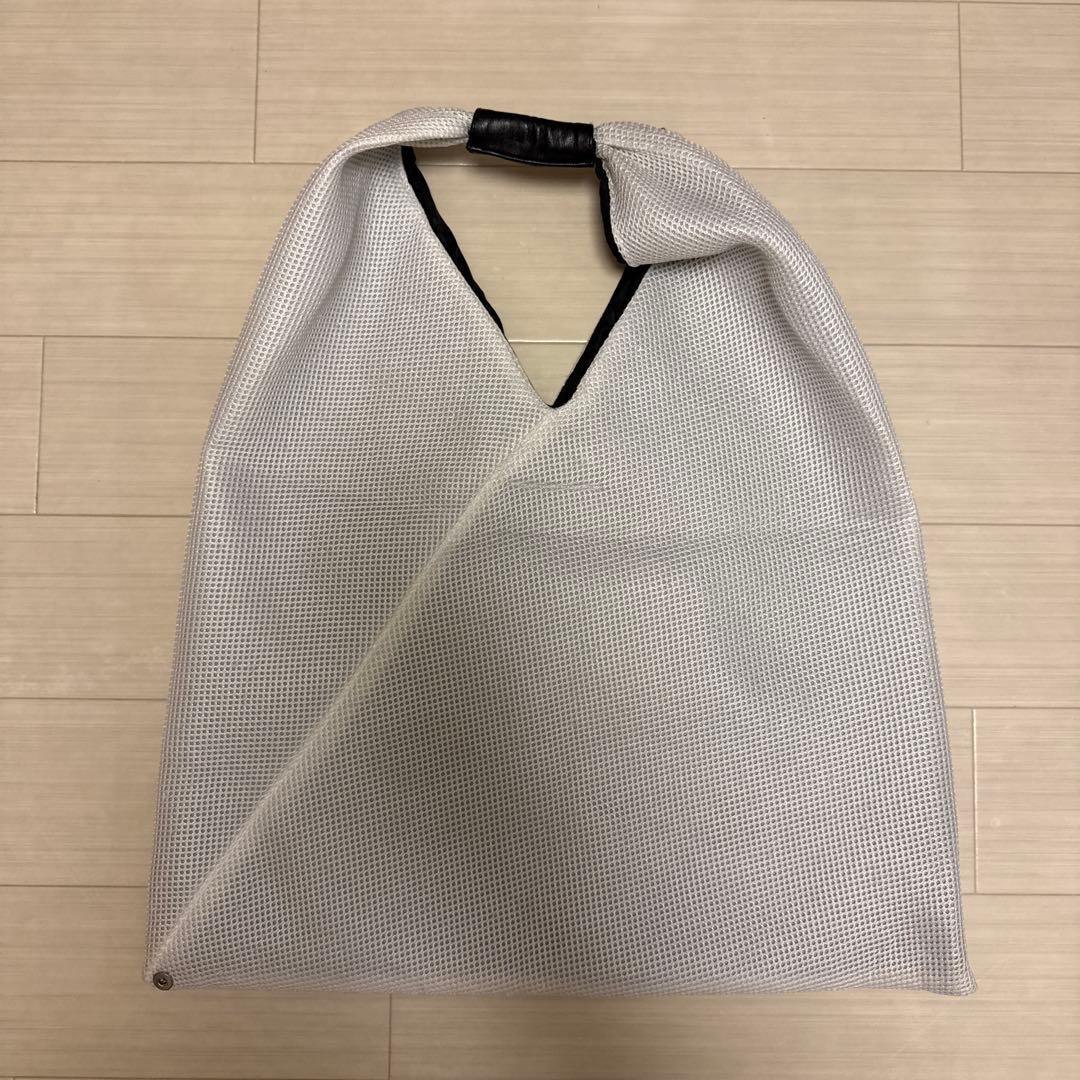 MM6メゾンマルジェラジャパニーズバッグメッシュホワイトMM6Margiela