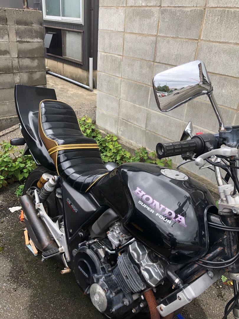 cb400sf nc31 マフラー　ショート管