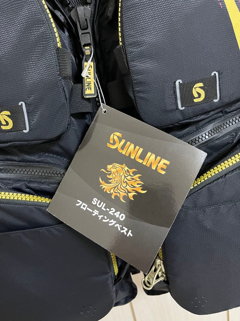 【新品未使用】サンラインSUNLINEフローティングベスト SUL-240 XL