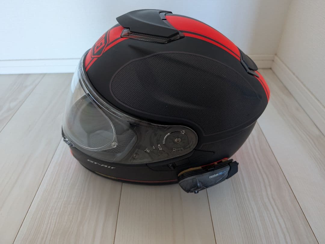 【ジャンク品扱い】SHOEI フルフェイスヘルメット ブラック/レッド