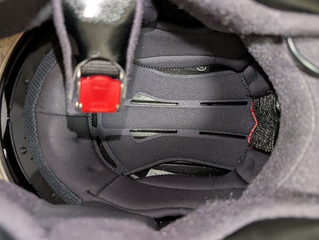 【ジャンク品扱い】SHOEI フルフェイスヘルメット ブラック/レッド