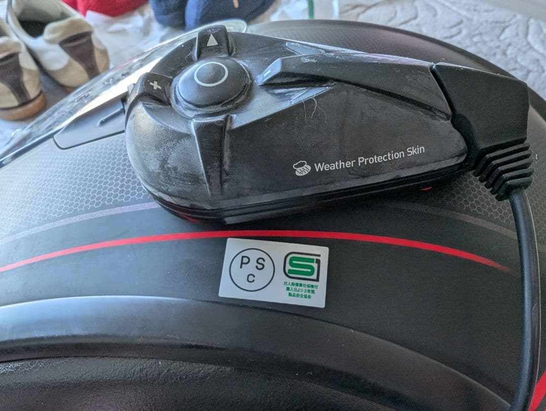 【ジャンク品扱い】SHOEI フルフェイスヘルメット ブラック/レッド