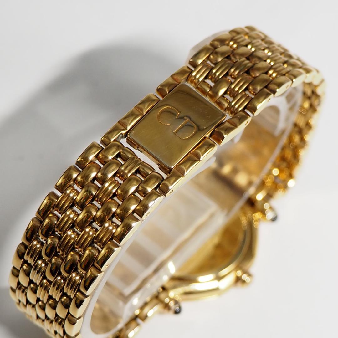 美品 クリスチャンディオール DIOR レディース 腕時計 H532