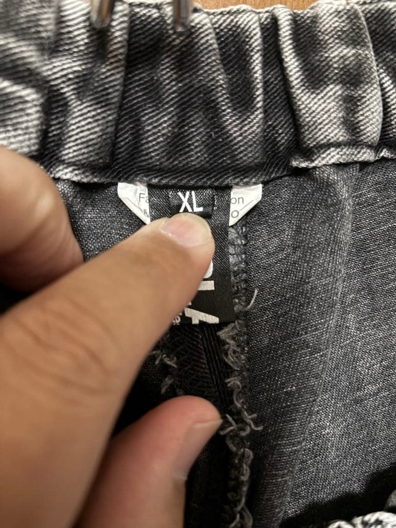 ブラックコムデギャルソン サルエルパンツ