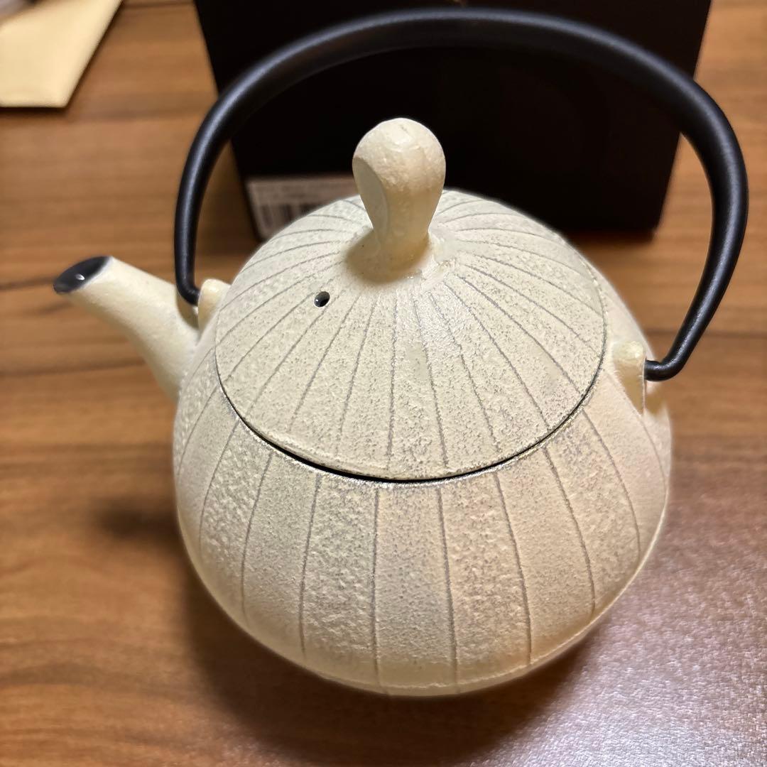 【値下げ済】南部鉄器ティーポット一式(壱鋳堂)