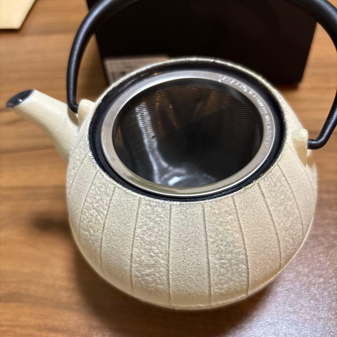 【値下げ済】南部鉄器ティーポット一式(壱鋳堂)