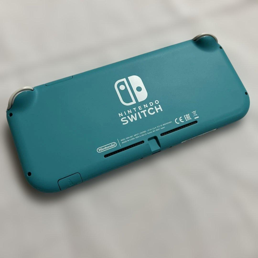 Nintendo Switch Lite 　ターコイズ　本体　ポーチ付き