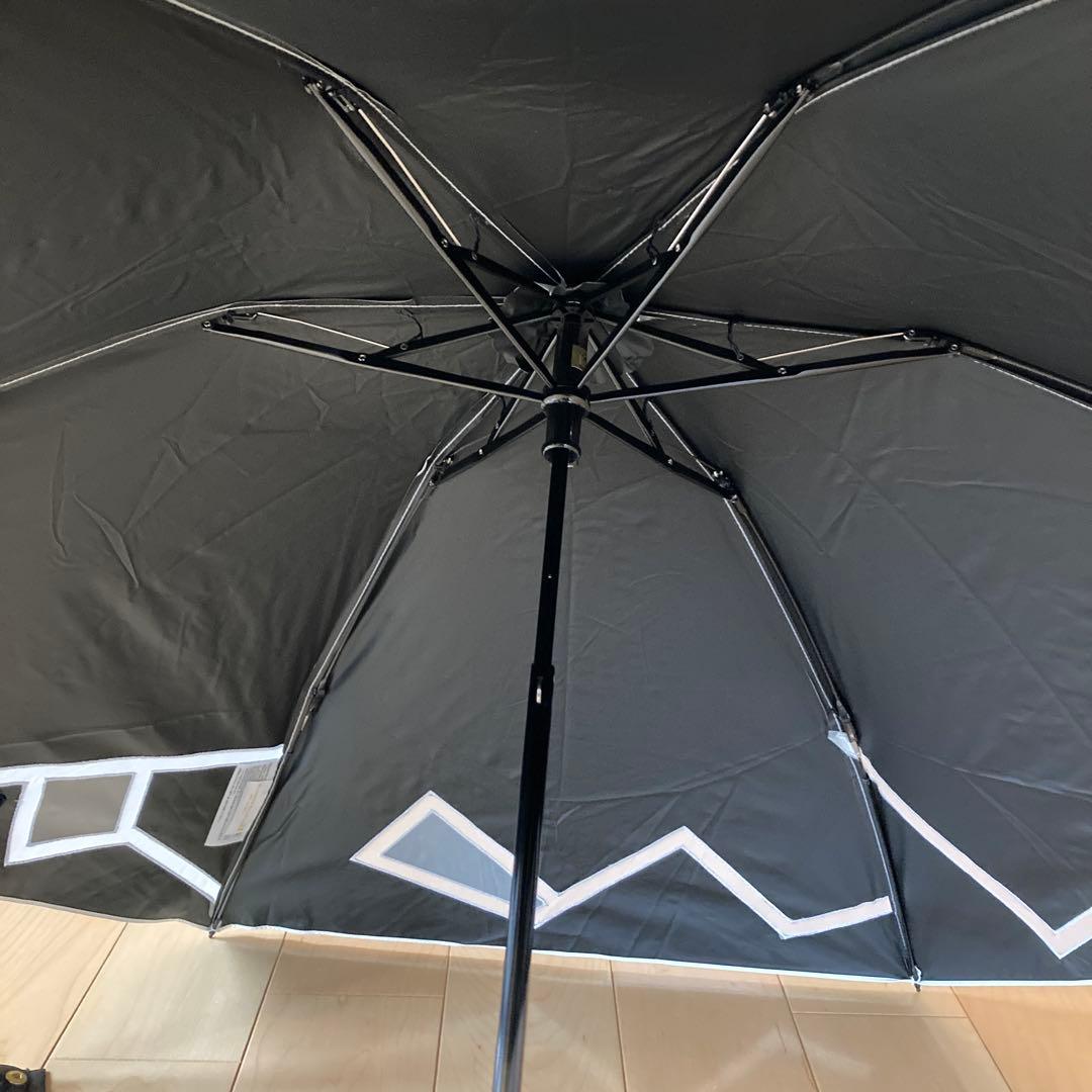 ビューランス　オーガンジーモチーフ晴雨兼用日傘　ホワイト