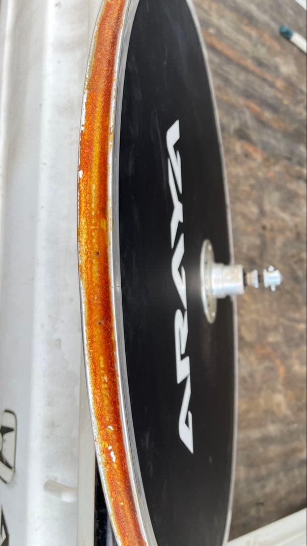 ARAYA ディスクホイール ブラック