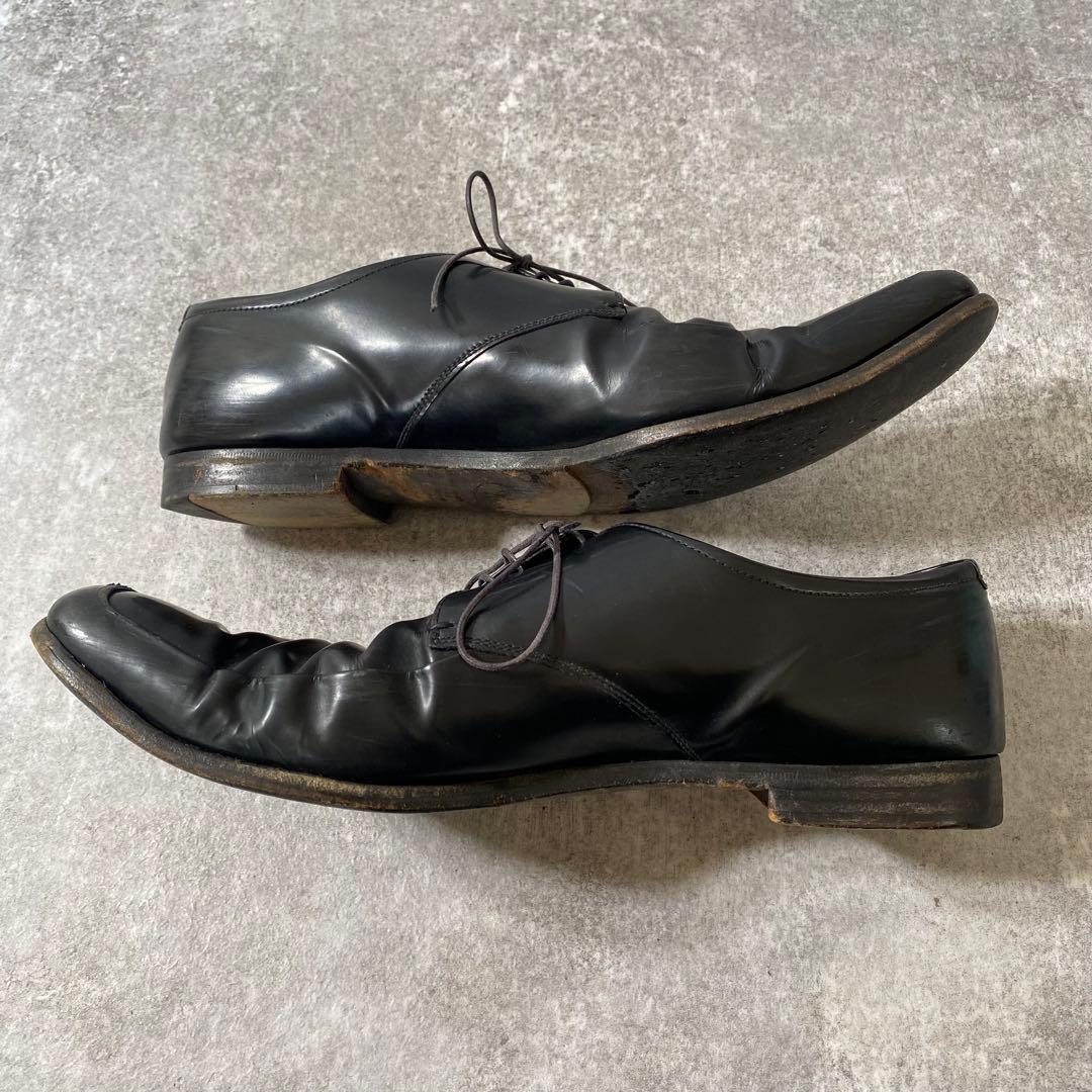 PRADA プラダ　本革 レザー ビブラムソール ビジネス シューズ　27.5