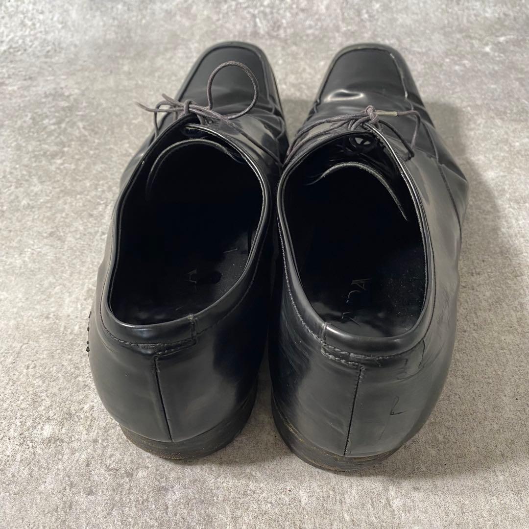 PRADA プラダ　本革 レザー ビブラムソール ビジネス シューズ　27.5