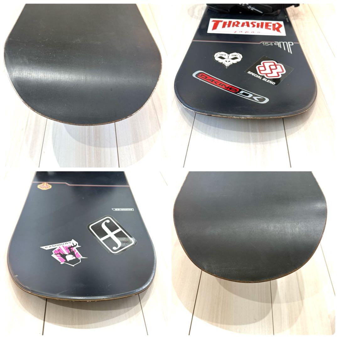 SALOMON サロモン amp スノーボード 154cm ビィンディング付き