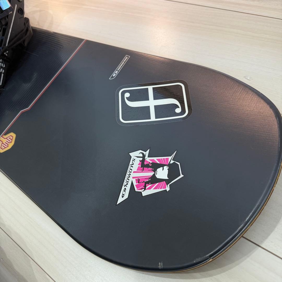 SALOMON サロモン amp スノーボード 154cm ビィンディング付き