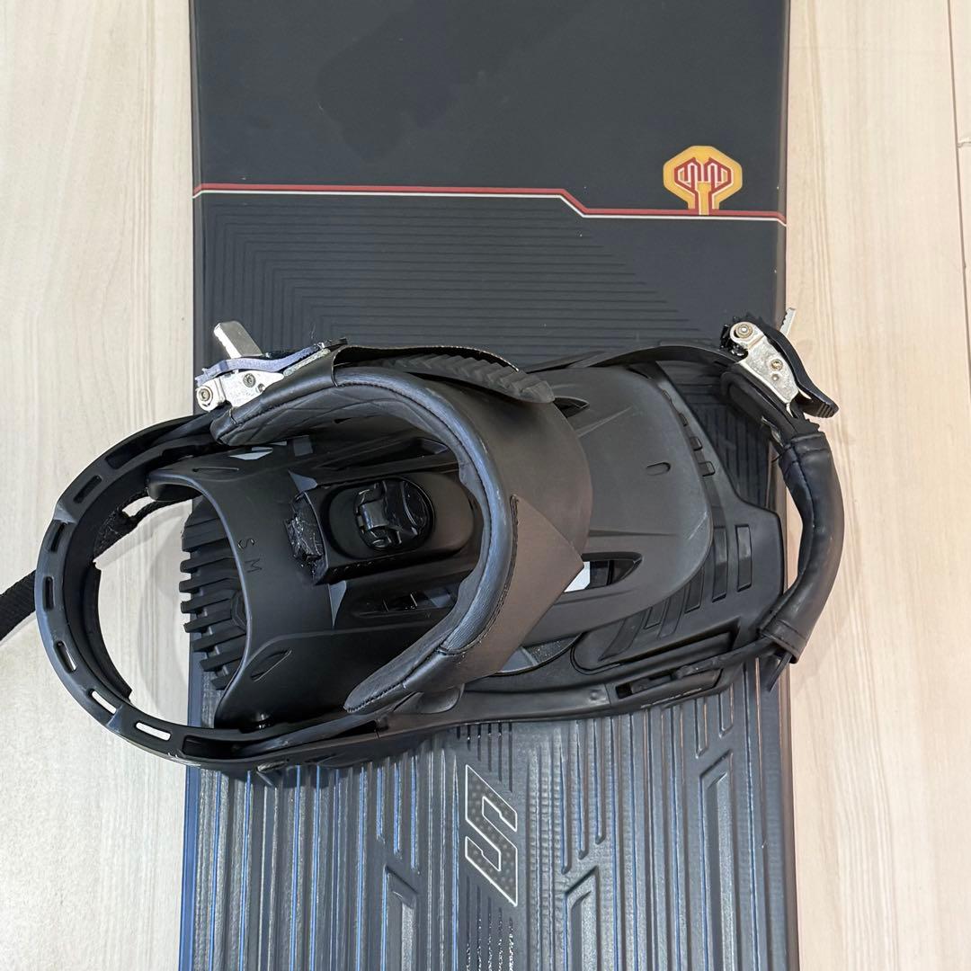 SALOMON サロモン amp スノーボード 154cm ビィンディング付き