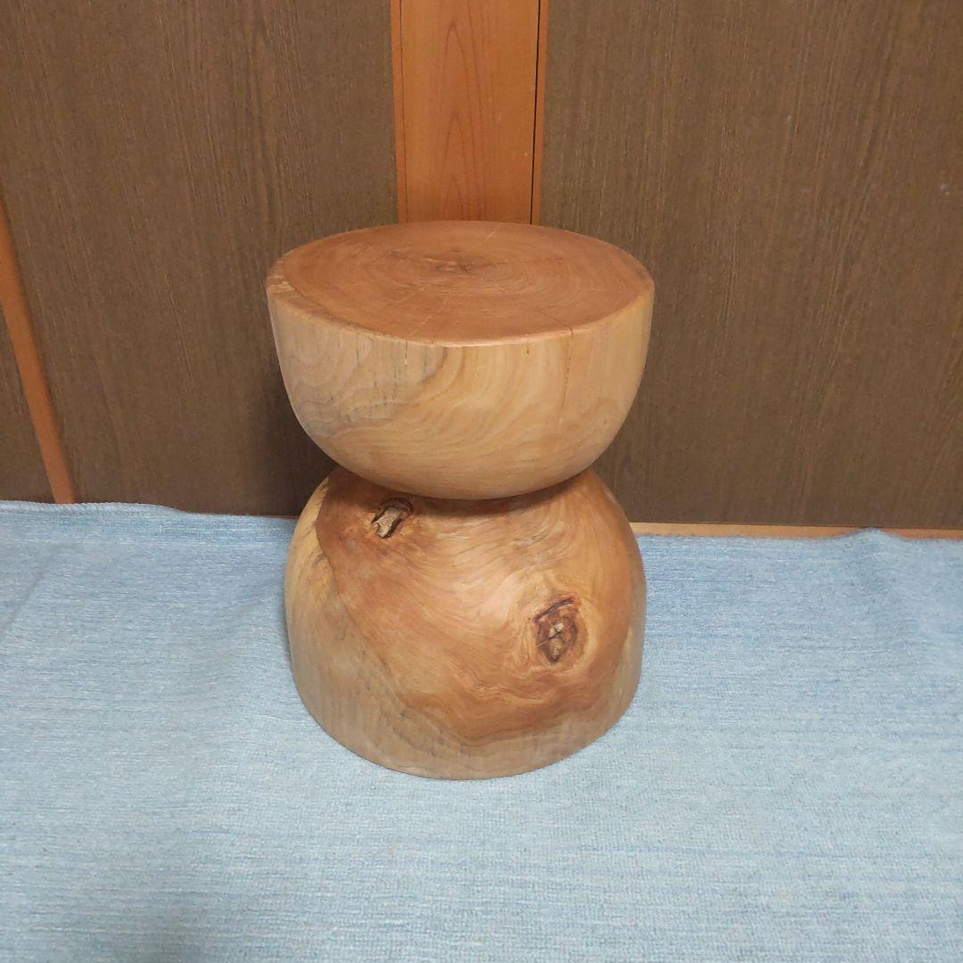 しおまるさん専用丸太椅子スツール