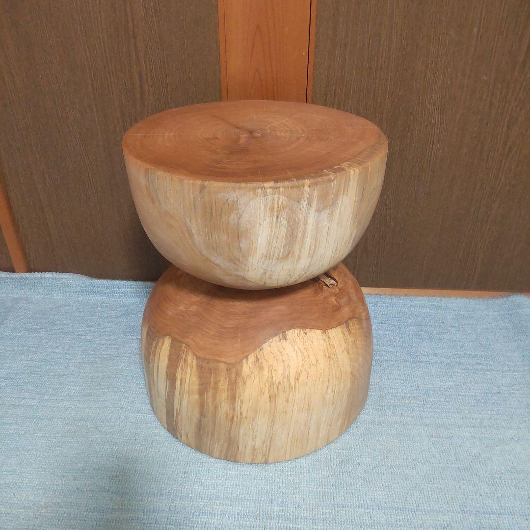 しおまるさん専用丸太椅子スツール