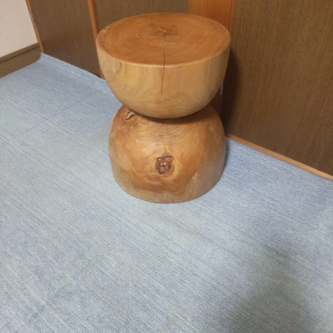 しおまるさん専用丸太椅子スツール