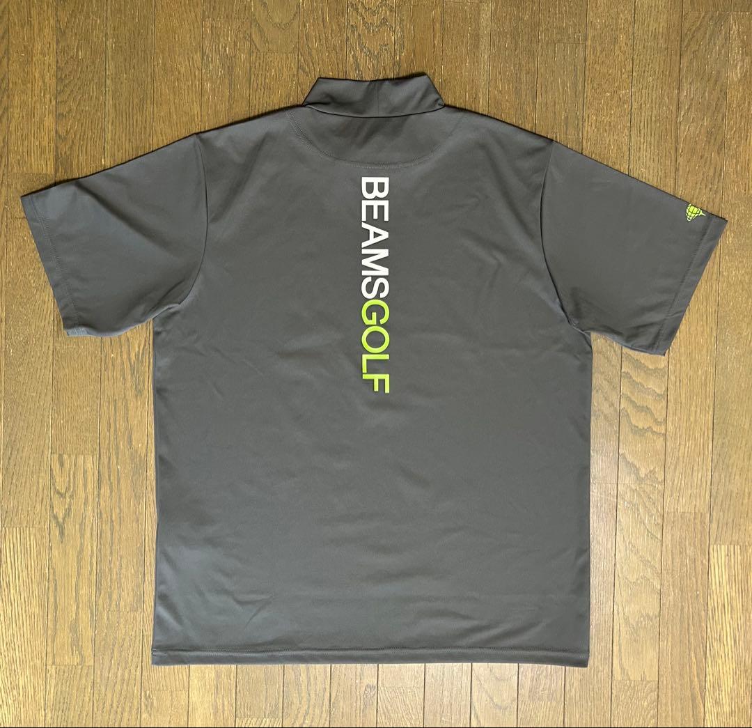 【美品】ビームスゴルフ モックネックTシャツ Lサイズ