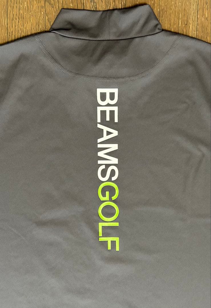 【美品】ビームスゴルフ モックネックTシャツ Lサイズ