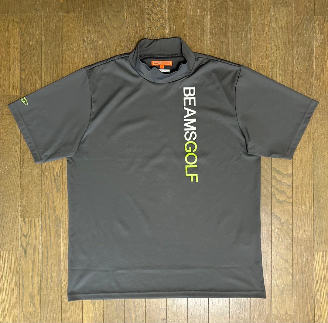 【美品】ビームスゴルフ モックネックTシャツ Lサイズ